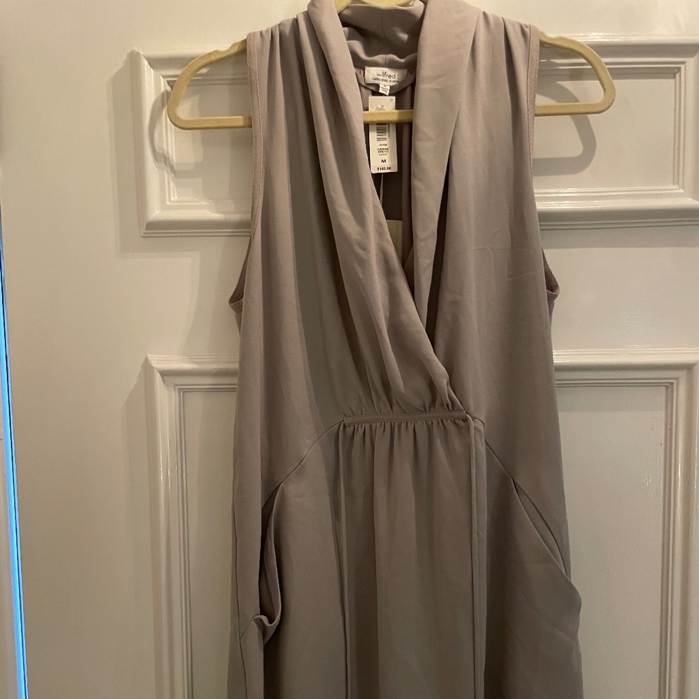 Wilfred Sabine Dress – Ashen Gray – Size M – NWT $165